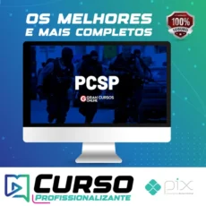PCSP Polícia Civil do Estado de São Paulo: Delegado de Polícia (Preparação para Prova Escrita + Simulados + Diferenciais Exclusivos)