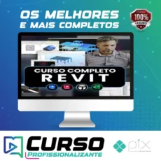 Curso Completo Revit Estrutural, Arquitetura, Robot Estrutural, Elétrica e Hidráulica + Bônus