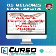 Cypecad: Barracão com Cobertura Metálica