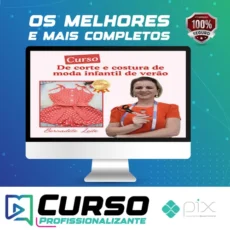 Corte e Costura de Moda Infantil de Verão