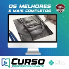 Desenho Realista com Lápis de Cor