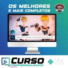 Maya Design e Criação de Personagem 3D