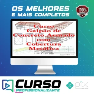 Cypecad: Barracão com Cobertura Metálica