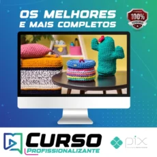 Eduk: Crochê Moderno Fio de Malha para Decoração