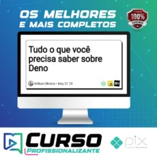 Tudo Que Você Precisa Saber Sobre Deno JS , Site, Api + 3 Proj